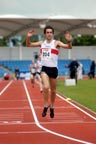 Jonathan Wills (Bristol & West AC) wins the 5000 metres, Northern Championships, Sport City, Manchester